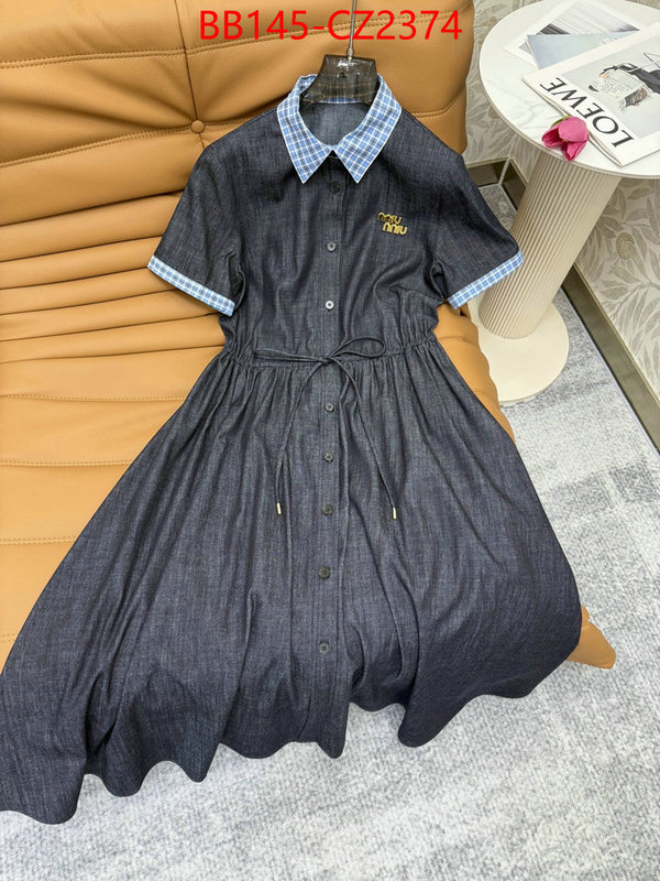 Clothing-MIU MIU where can i find ID: CZ2374 $: 145USD