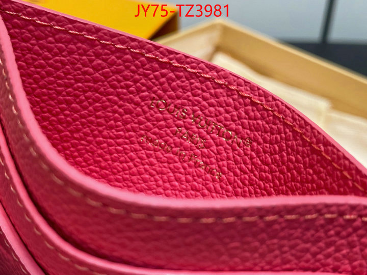 LV Bags(TOP)-Wallet fashion ID: TZ3981 $: 75USD,