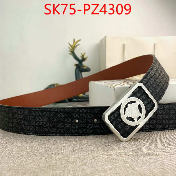 Belts-Versace wholesale designer shop ID: PZ4309 $: 75USD