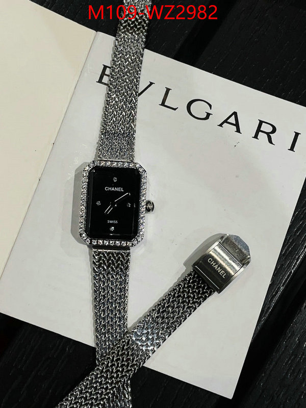 Watch(4A)-Chanel designer replica ID: WZ2982 $: 109USD