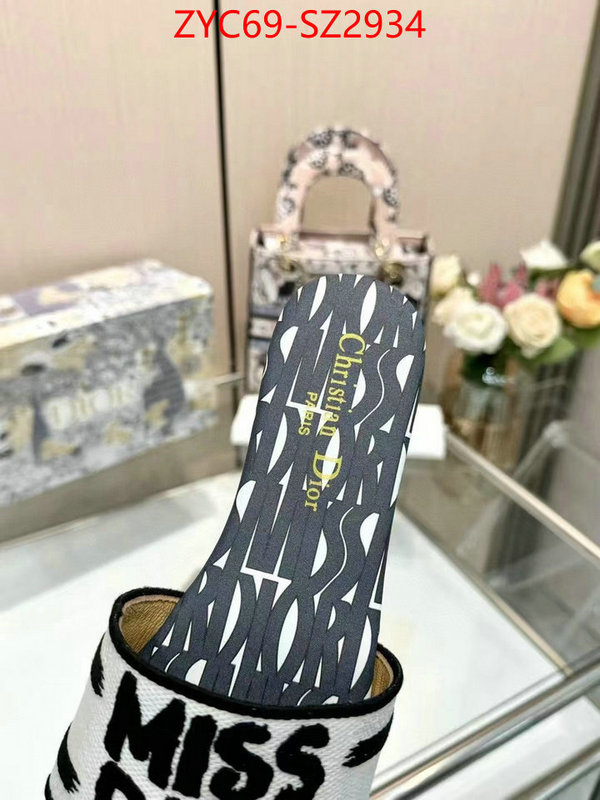 Women Shoes-Dior wholesale imitation designer replicas ID: SZ2934 $: 69USD