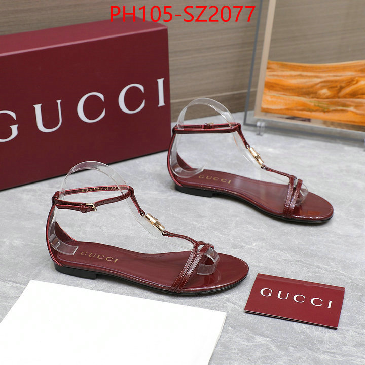 Women Shoes-Gucci shop the best high authentic quality replica ID: SZ2077 $: 105USD