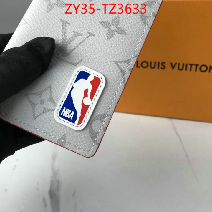 LV Bags(4A)-Wallet fake high quality ID: TZ3633 $: 35USD,