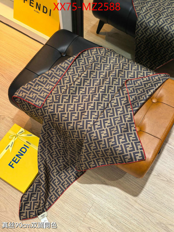 Scarf-Fendi for sale cheap now ID: MZ2588 $: 75USD