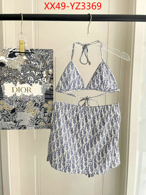 Swimsuit-Dior buy the best replica ID: YZ3369 $: 49USD