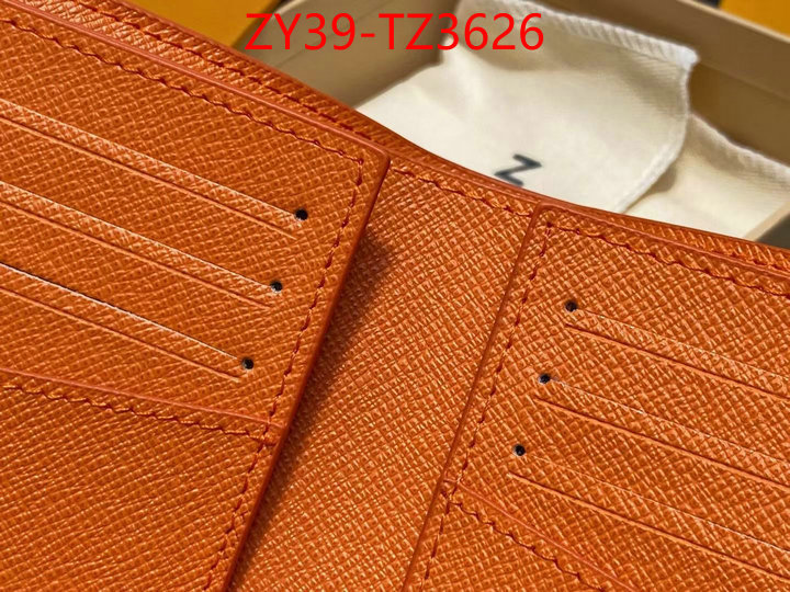 LV Bags(4A)-Wallet what's best ID: TZ3626 $: 39USD,