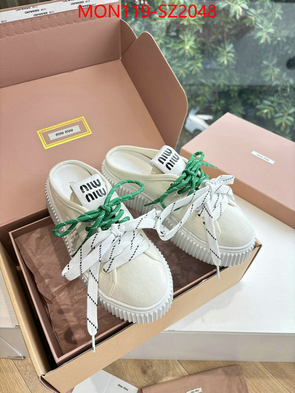 Women Shoes-Miu Miu where can you buy replica ID: SZ2048 $: 119USD
