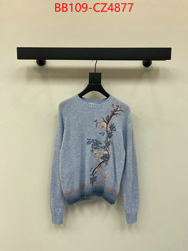 Clothing-Dior replica designer ID: CZ4877 $: 109USD
