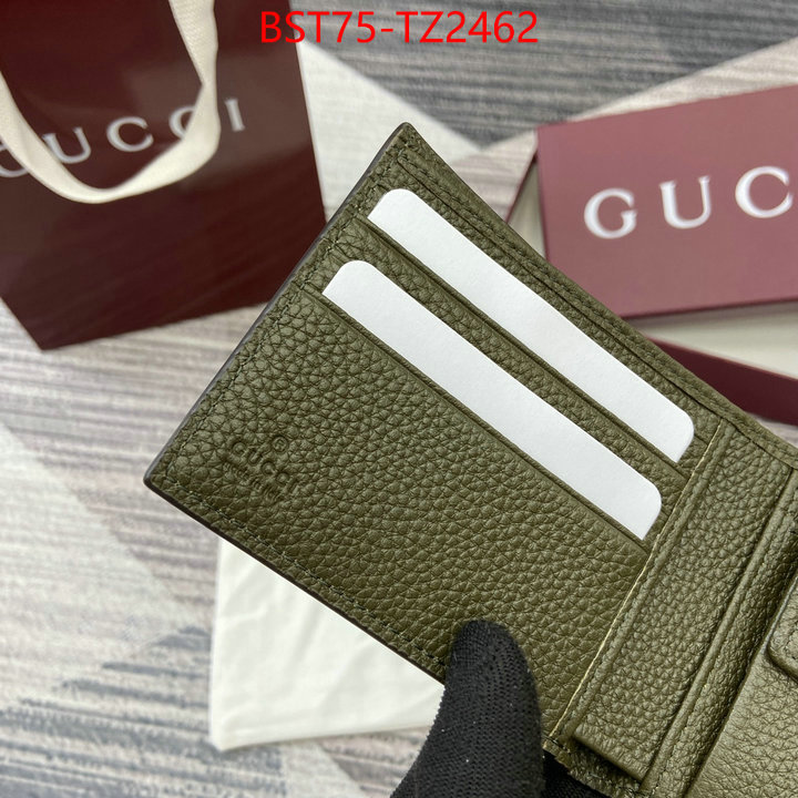 Gucci Bags(TOP)-Wallet- can you buy knockoff ID: TZ2462 $: 75USD,