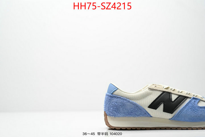 Men Shoes-New Balance where can you buy replica ID: SZ4215 $: 75USD