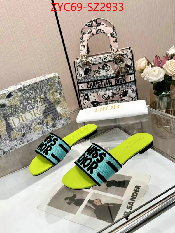 Women Shoes-Dior where to buy the best replica ID: SZ2933 $: 69USD