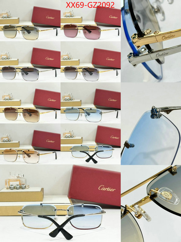 Glasses-Cartier replica best ID: GZ2092 $: 69USD