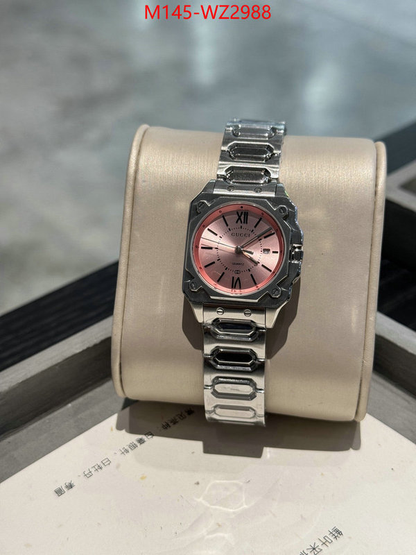 Watch(4A)-Gucci aaaaa+ quality replica ID: WZ2988 $: 145USD