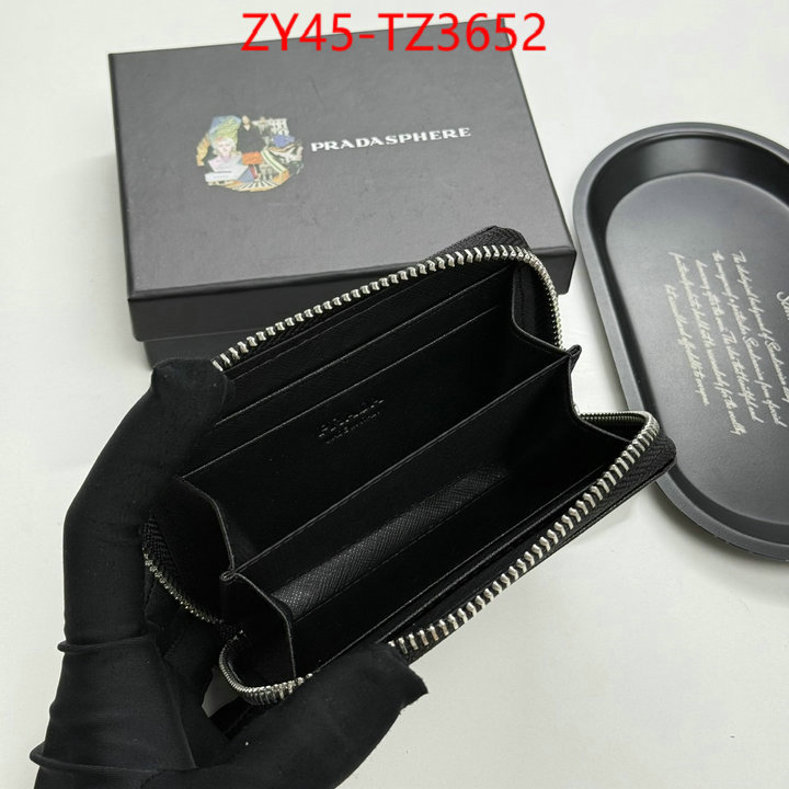 Prada Bags(4A)-Wallet wholesale replica ID: TZ3652 $: 45USD,