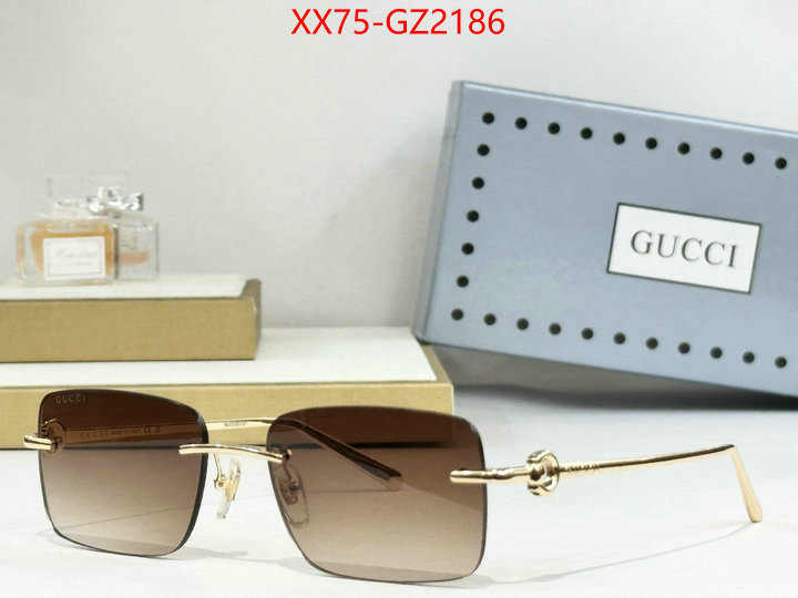 Glasses-Gucci 2024 aaaaa replica 1st copy ID: GZ2186 $: 75USD