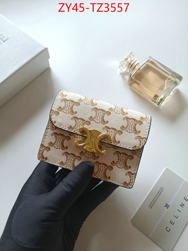 CELINE Bags(4A)-Wallet wholesale 2024 replica ID: TZ3557 $: 45USD,