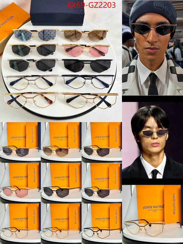 Glasses-LV luxury cheap ID: GZ2203 $: 69USD
