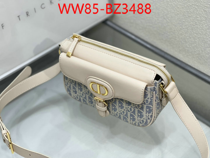 Dior Bags(4A)-Crossbody- for sale cheap now ID: BZ3488 $: 85USD,