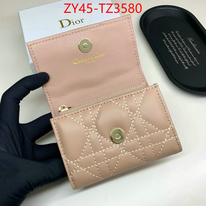 Dior Bags(4A)-Wallet- the quality replica ID: TZ3580 $: 45USD,