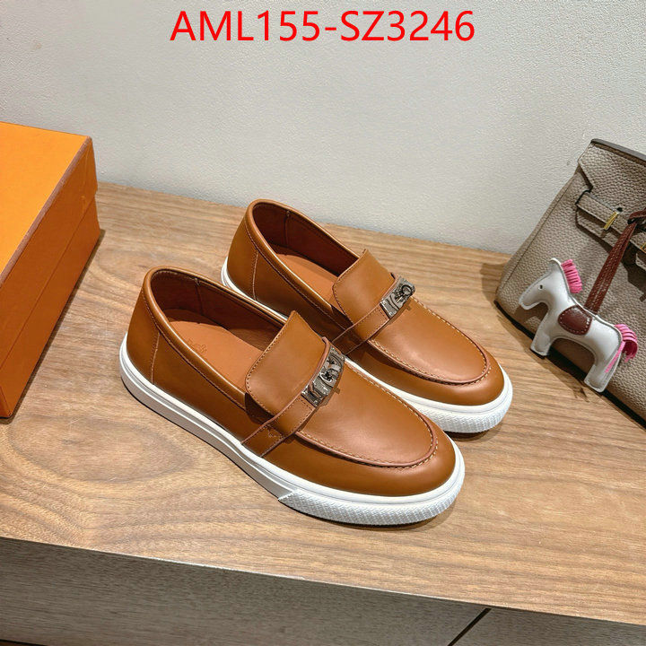 Men Shoes-Hermes replica wholesale ID: SZ3246 $: 155USD