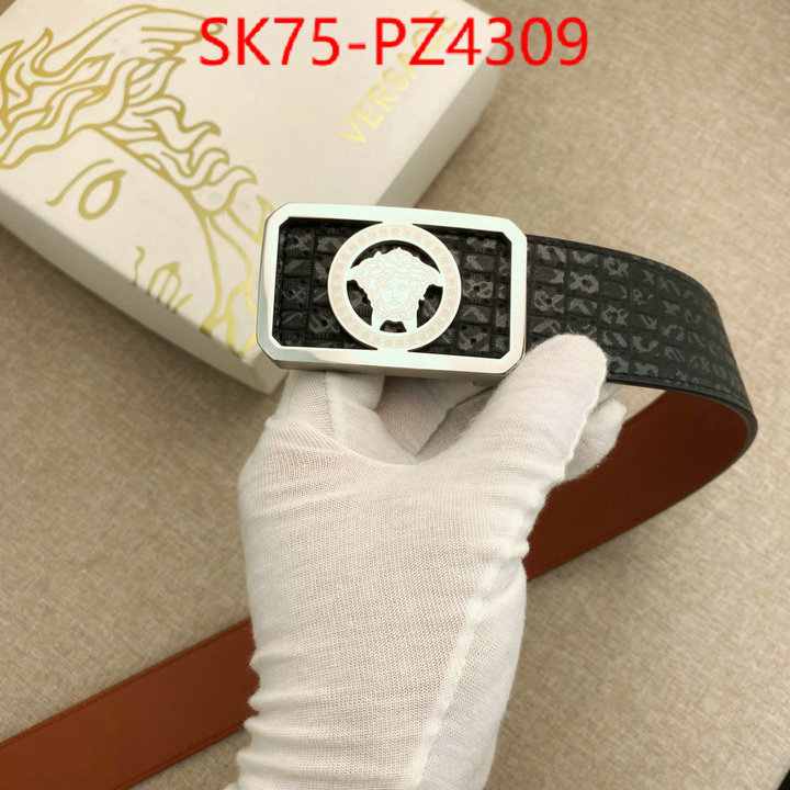 Belts-Versace wholesale designer shop ID: PZ4309 $: 75USD