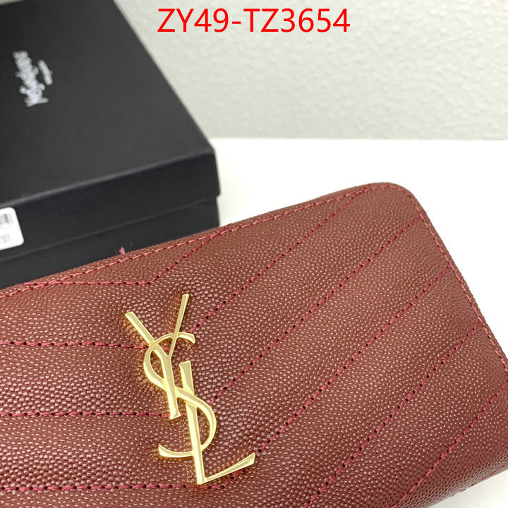 YSL Bags(4A)-Wallet- shop cheap high quality 1:1 replica ID: TZ3654 $: 49USD,