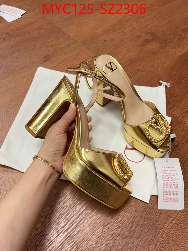 Women Shoes-Valentino best knockoff ID: SZ2306 $: 125USD