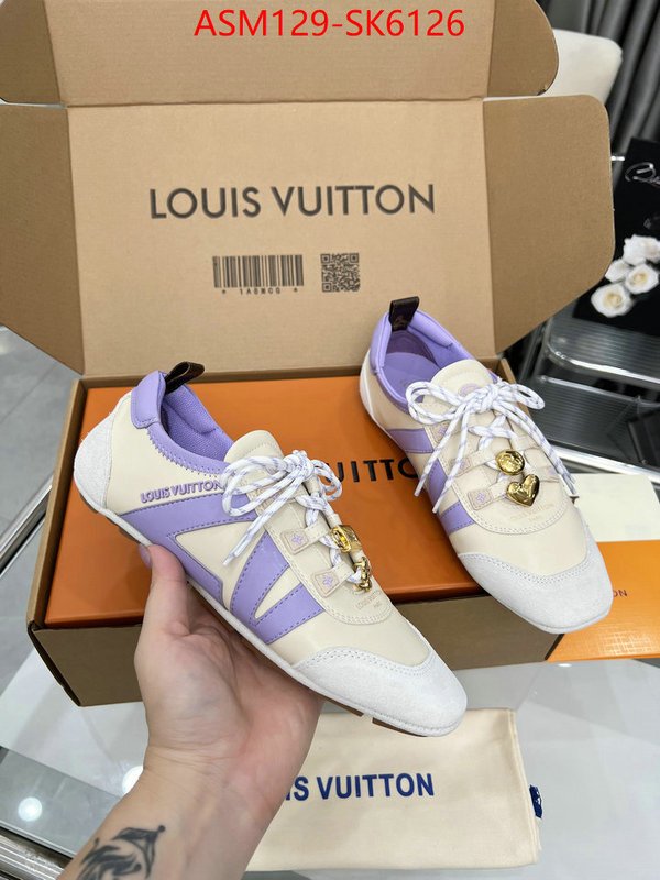 Women Shoes-LV 1:1 replica ID: SK6126 $: 129USD