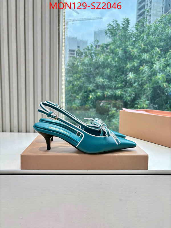 Women Shoes-Miu Miu 1:1 replica ID: SZ2046 $: 129USD