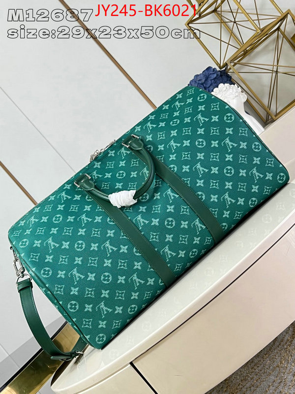 LV Bags(TOP)-Keepall BandouliRe 45-50- designer fashion replica ID: BK6021 $: 245USD,