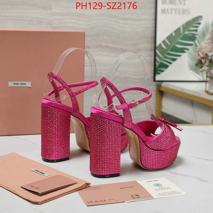 Women Shoes-Miu Miu 1:1 replica wholesale ID: SZ2176 $: 129USD