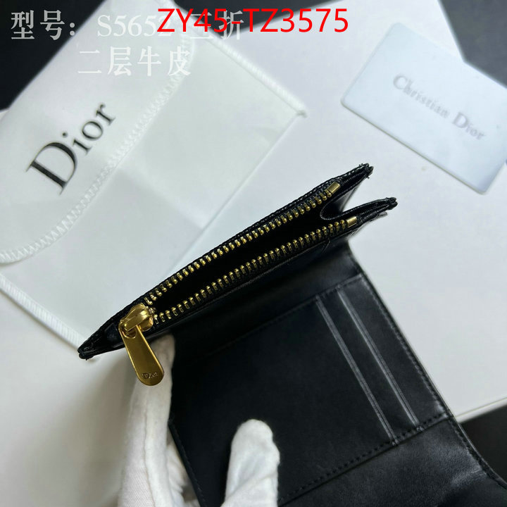 Dior Bags(4A)-Wallet- flawless ID: TZ3575 $: 45USD,