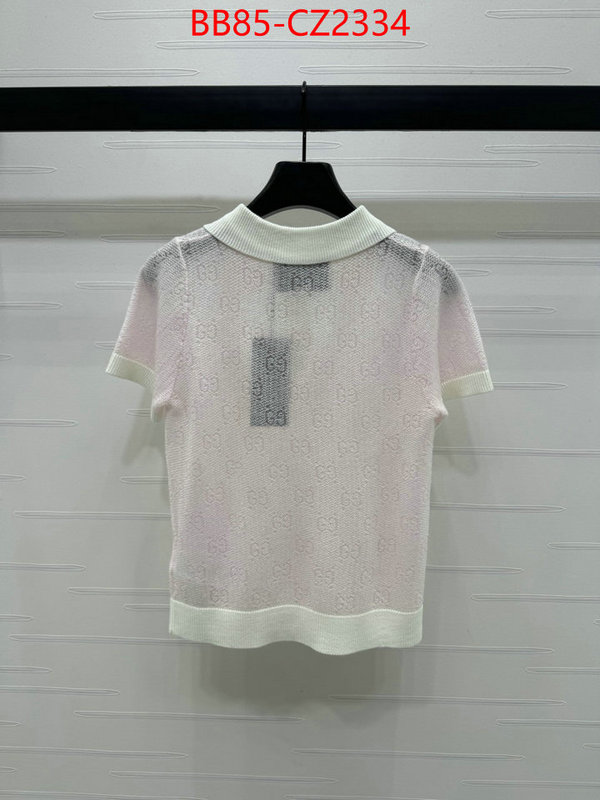 Clothing-Gucci high quality ID: CZ2333 $: 85USD