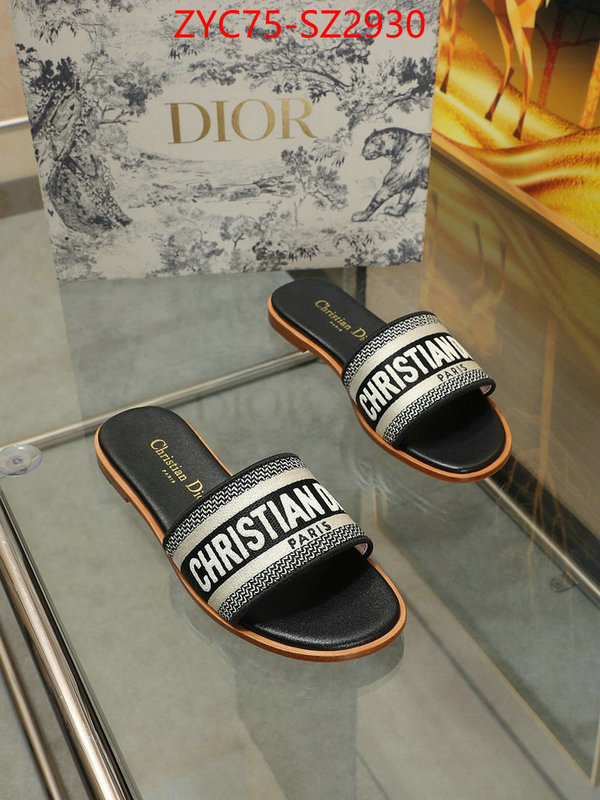 Women Shoes-Dior shop the best high authentic quality replica ID: SZ2930 $: 75USD