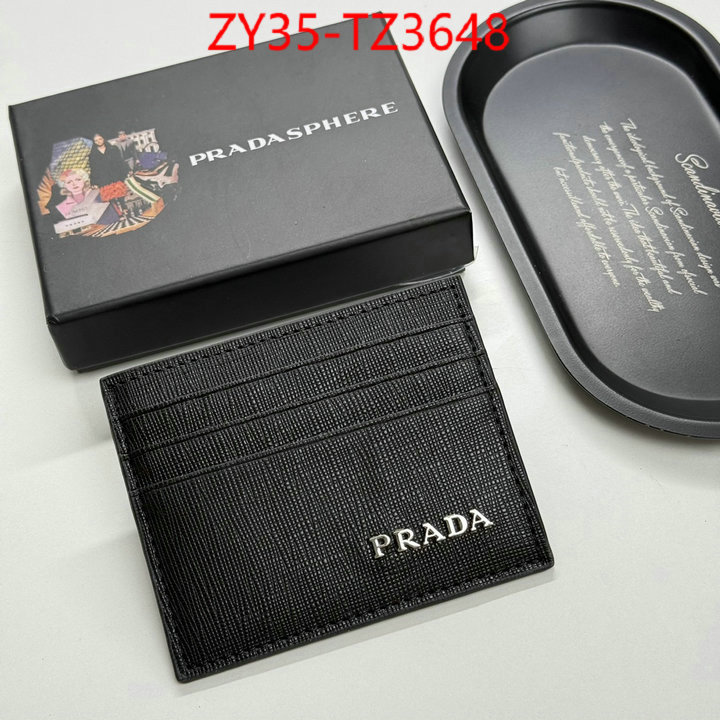 Prada Bags(4A)-Wallet what are the best replica ID: TZ3648 $: 35USD,