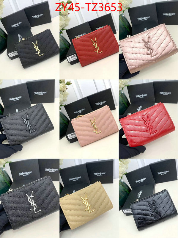 YSL Bags(4A)-Wallet- we provide top cheap aaaaa ID: TZ3653 $: 45USD,