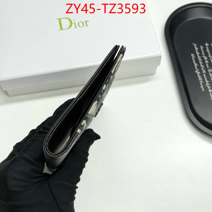 Dior Bags(4A)-Wallet- sellers online ID: TZ3593 $: 45USD,