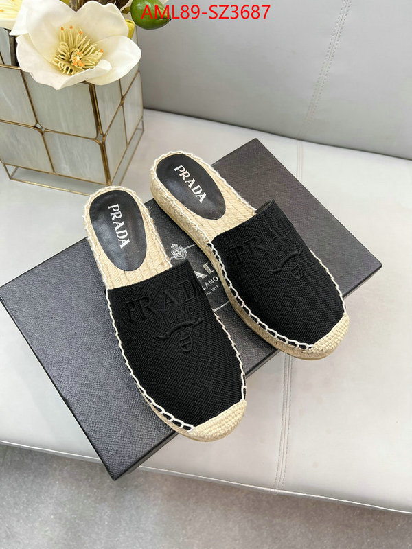Women Shoes-Prada best fake ID: SZ3687 $: 89USD
