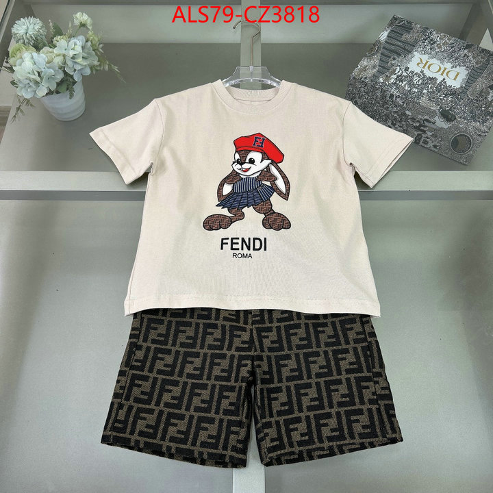 Kids clothing-Fendi unsurpassed quality ID: CZ3818 $: 79USD