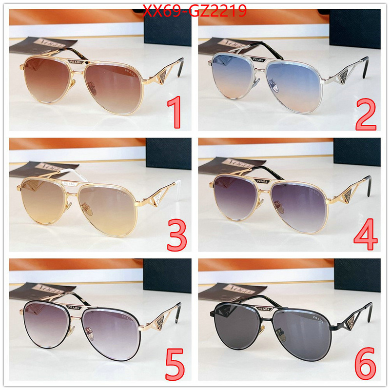 Glasses-Prada best quality fake ID: GZ2219 $: 69USD