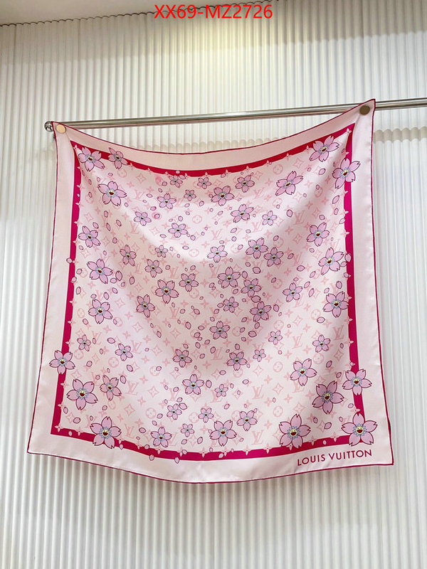 Scarf-LV designer replica ID: MZ2726 $: 69USD