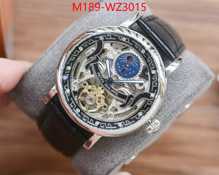 Watch(4A)-Patek Philippe wholesale designer shop ID: WZ3015 $: 189USD-shoes yupoo Watch(4A)-Patek Philippe wholesale designer shop ID: WZ3015 $: 189USD
