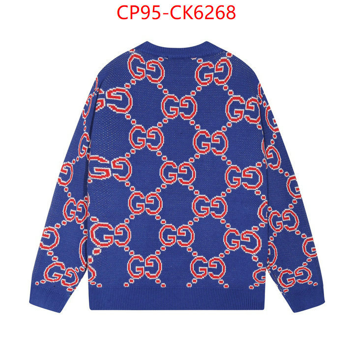 Clothing-Gucci shop designer replica ID: CK6268 $: 95USD