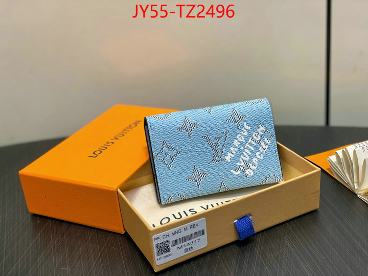 LV Bags(TOP)-Wallet where should i buy to receive ID: TZ2496 $: 55USD,