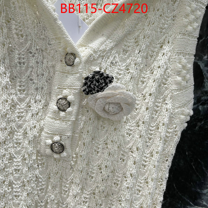 Clothing-Chanel high quality happy copy ID: CZ4720 $: 115USD