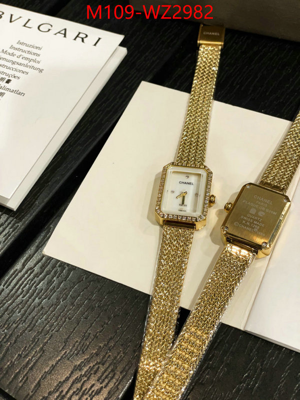 Watch(4A)-Chanel designer replica ID: WZ2982 $: 109USD