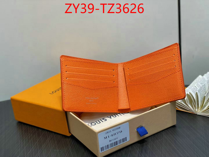 LV Bags(4A)-Wallet what's best ID: TZ3626 $: 39USD,