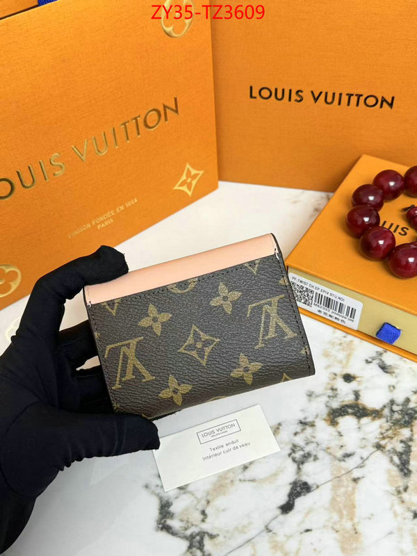 LV Bags(4A)-Wallet where to buy replicas ID: TZ3609 $: 35USD,
