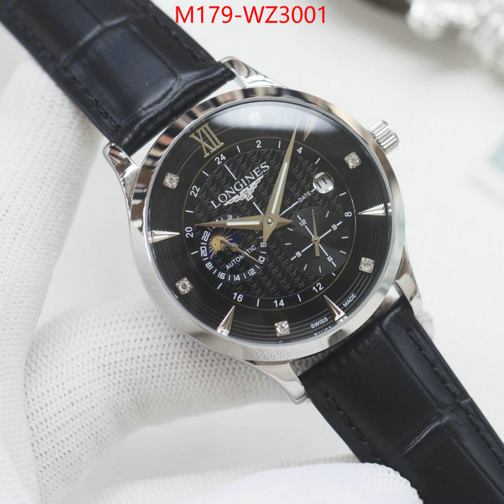 Watch(4A)-Longines wholesale designer shop ID: WZ3001 $: 179USD-shoes yupoo Watch(4A)-Longines wholesale designer shop ID: WZ3001 $: 179USD