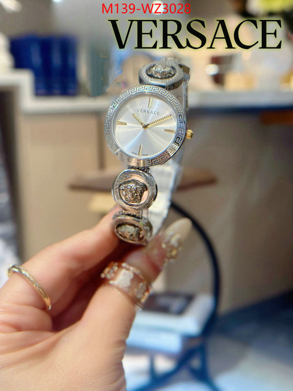 Watch(4A)-Versace wholesale sale ID: WZ3028 $: 139USD